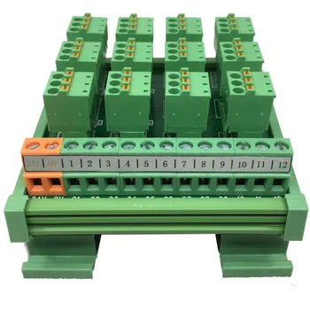 PLC 12-channel, 2-wire, 3-wire NPN Input Spring Terminal IO Photoelectric Proximity Magnetically Open Switch Sensor Terminal
PLC 12-channel, 2-wire, 3-wire NPN Input Spring Terminal IO Photoelectric Proximity Magnetically Open Switch Sensor Terminal
