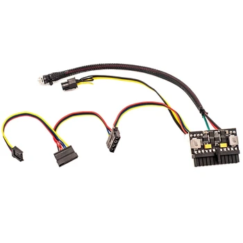 150P 24Pin 12V DC Input Peak 150W Output Realan Mini ITX Pico PSU DC ATX PC Switch DC-DC ATX Power Supply for Computer
150P 24Pin 12V DC Input Peak 150W Output Realan Mini ITX Pico PSU DC ATX PC Switch DC-DC ATX Power Supply for Computer