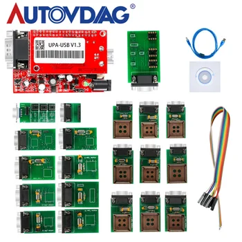 UPA V1.3 OBD2 Diagnostic Tool ECU Programmer UPA USB With Full Adapter ENC Powerful Function for Program Code Reader Scanner
UPA V1.3 OBD2 Diagnostic Tool ECU Programmer UPA USB With Full Adapter ENC Powerful Function for Program Code Reader Scanner