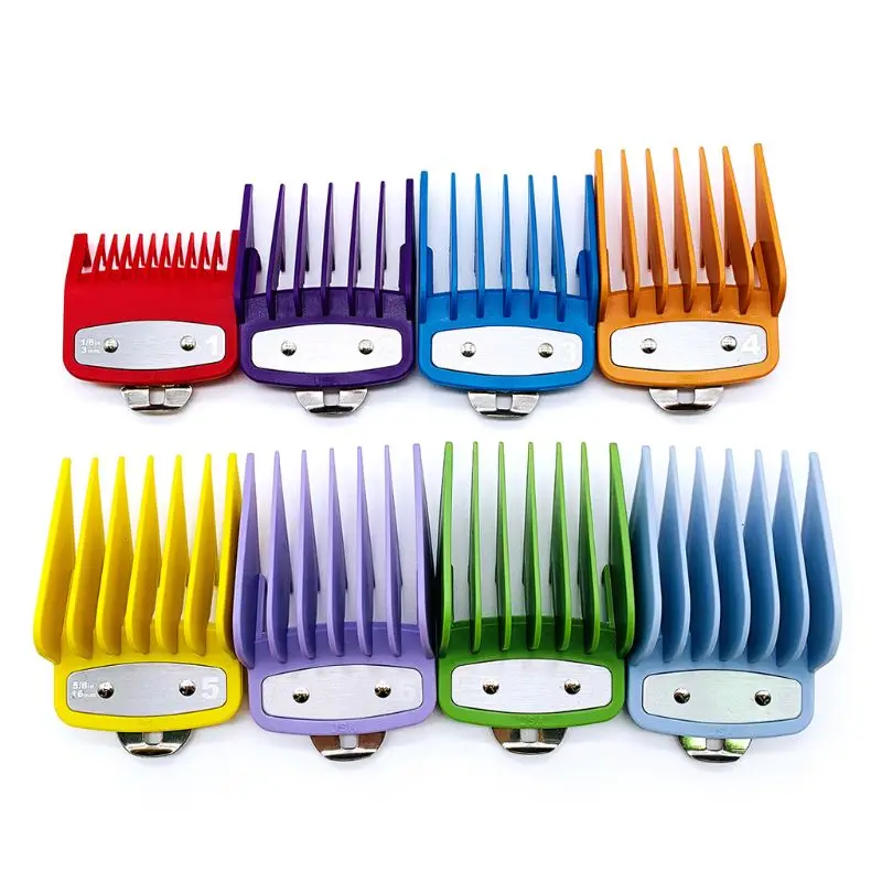 8pcs Professional Cutting Guide Comb 3/6/10/13/16/19/22/25mm Set Replacement Cutting Tool Kit
8pcs Professional Cutting Guide Comb 3/6/10/13/16/19/22/25mm Set Replacement Cutting Tool Kit