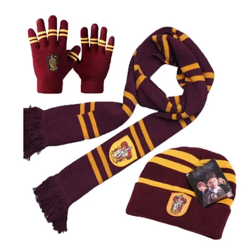 2019 Scarf Scarves Touch Gloves Hat Gryffindor/Slytherin/Hufflepuff/Ravenclaw Scarves Hat Touch Gloves Scarf
2019 Scarf Scarves Touch Gloves Hat Gryffindor/Slytherin/Hufflepuff/Ravenclaw Scarves Hat Touch Gloves Scarf