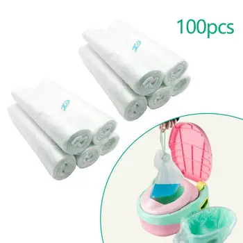 100PCS Disposable Kids Training Toddlers Toilet Potty Chair Liners Bags with Drawstring for Potty Training Home Travel Use
100PCS Disposable Kids Training Toddlers Toilet Potty Chair Liners Bags with Drawstring for Potty Training Home Travel Use
