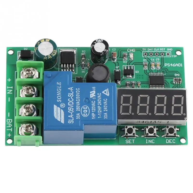 12V 24V 48V Lead-acid Battery Charge Protection Board Auto Start/Stop Module
12V 24V 48V Lead-acid Battery Charge Protection Board Auto Start/Stop Module