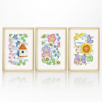Crazy99-3 DIY Homefun Cross Stitch Kit Packages Counted Cross-Stitching Kits New Pattern NOT PRINTED Cross stich Painting Set
Crazy99-3 DIY Homefun Cross Stitch Kit Packages Counted Cross-Stitching Kits New Pattern NOT PRINTED Cross stich Painting Set