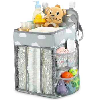 Hanging Diaper Caddy Organizer- Diaper Stacker for Changing Table, Crib, Playard or Wall Nursery Organization Baby Shower
Hanging Diaper Caddy Organizer- Diaper Stacker for Changing Table, Crib, Playard or Wall Nursery Organization Baby Shower