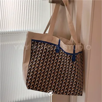 Dogtooth Canvas Bag Women Shopping Bag Check Pattern Handbag Shoulder Bags Large Capacity Casual Totes Women Purse and Handbags 
Dogtooth Canvas Bag Women Shopping Bag Check Pattern Handbag Shoulder Bags Large Capacity Casual Totes Women Purse and Handbags