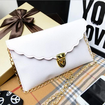 Ladies Handbag Long Chain Female Bag 6 Colors Lmitation Leather Shoulder Bag Fashion Wallet Metal Chain Lady Handbag WholesaleQ4
Ladies Handbag Long Chain Female Bag 6 Colors Lmitation Leather Shoulder Bag Fashion Wallet Metal Chain Lady Handbag WholesaleQ4