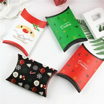10pcs NEW Christmas Gift Boxes Deer Santa Pillow Party Paper Favour Candy Sweets Gift Boxes Cookies / Sweets Storage Box
10pcs NEW Christmas Gift Boxes Deer Santa Pillow Party Paper Favour Candy Sweets Gift Boxes Cookies / Sweets Storage Box