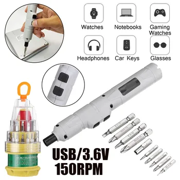 Mini Electrical Screwdriver power tools 3.6V Rechargeable Multifucntion Cordless Power Drill with bits kits set Household
Mini Electrical Screwdriver power tools 3.6V Rechargeable Multifucntion Cordless Power Drill with bits kits set Household