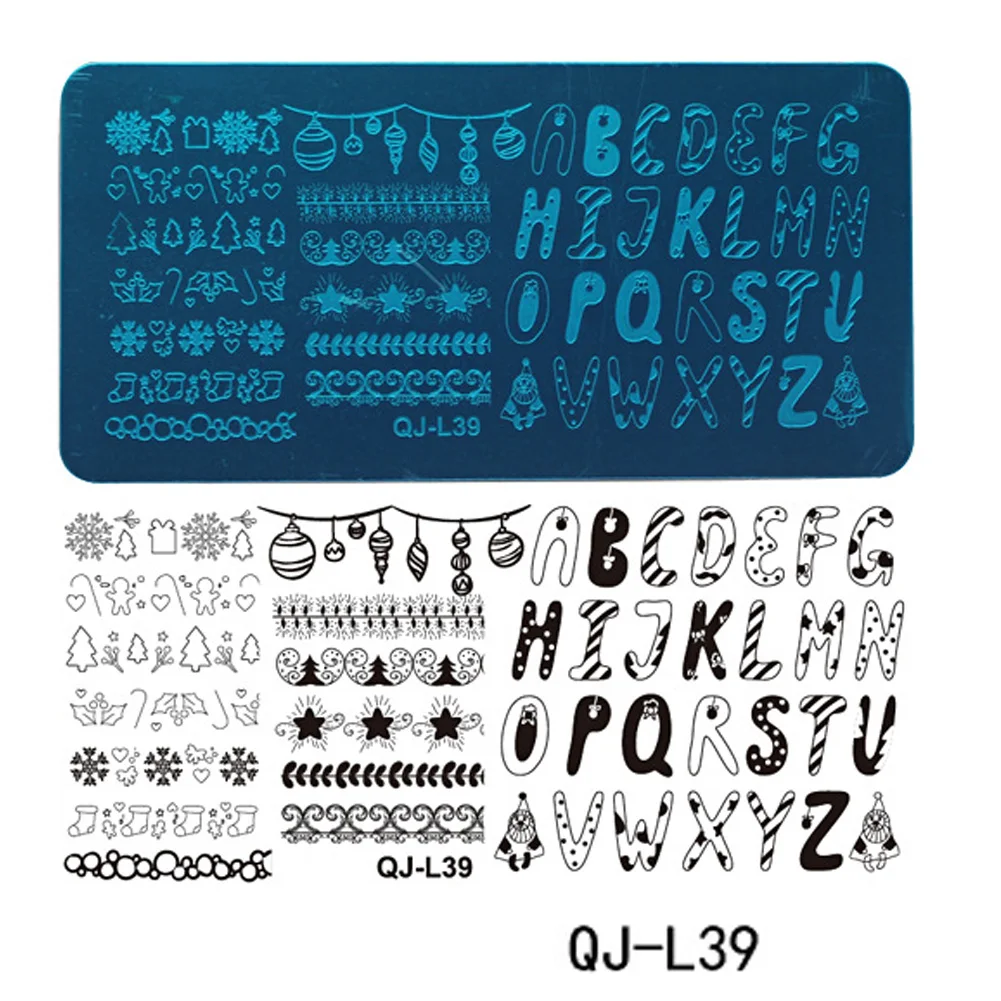 Scraper Rectangular Stamping Plate Christmas Theme Nail Art DIY Stencil Image Plate Manicure Tool
Scraper Rectangular Stamping Plate Christmas Theme Nail Art DIY Stencil Image Plate Manicure Tool