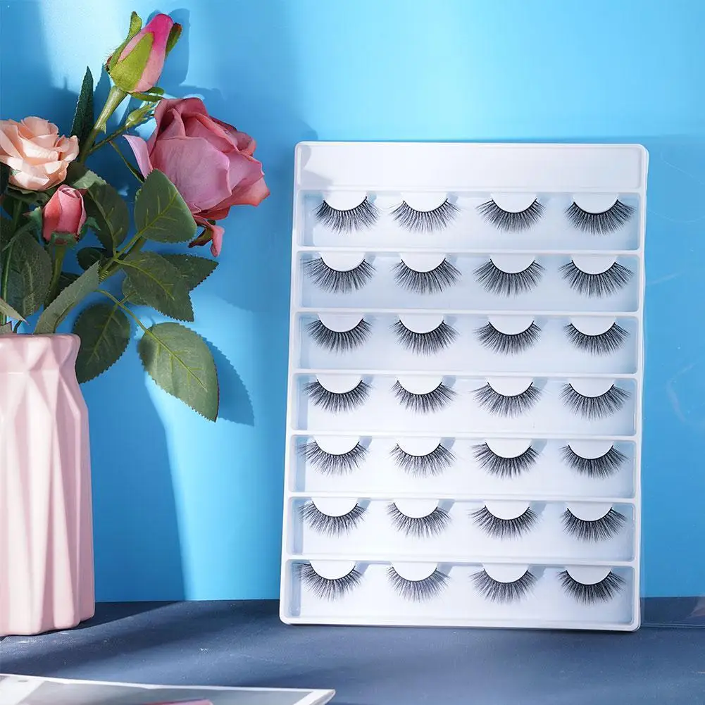 14pairs Natural 3D Mink False Eyelashes Fake Lashes Makeup Fluffy Fake Silk Extension Eyelashes Eyelash Long Wispy Lashes G2G0
14pairs Natural 3D Mink False Eyelashes Fake Lashes Makeup Fluffy Fake Silk Extension Eyelashes Eyelash Long Wispy Lashes G2G0