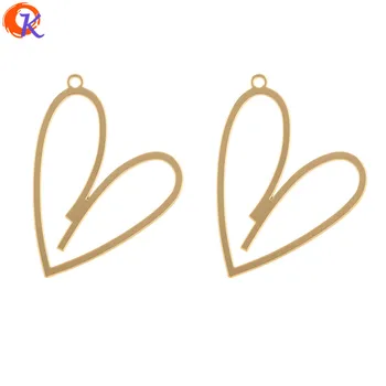 Cordial Design 100Pcs 33*45MM Jewelry Accessories/Charms/Earrings Connectors/Heart Shape/Hand Made/Earring Findings/DIY Making 
Cordial Design 100Pcs 33*45MM Jewelry Accessories/Charms/Earrings Connectors/Heart Shape/Hand Made/Earring Findings/DIY Making