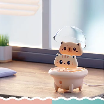 800mAh Mini Power Bank Cute Cat Portable Powerbank with LED Night Light Small External Type C Phone Charger Battery 
800mAh Mini Power Bank Cute Cat Portable Powerbank with LED Night Light Small External Type C Phone Charger Battery