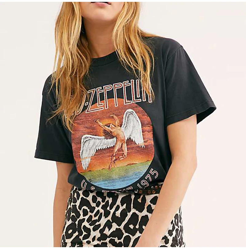 streetwear cartoon black women t shirt summer 2019 o neck short sleeve knitted tops female casual girls t-shirts tops 
streetwear cartoon black women t shirt summer 2019 o neck short sleeve knitted tops female casual girls t-shirts tops