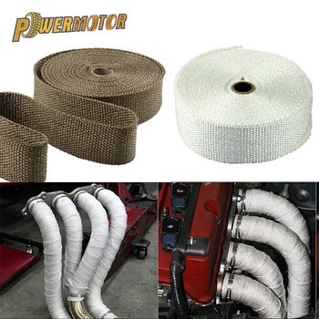 10M Car Motorcycle Exhaust Heat Wrap Roll Header Heat Wrap Fiberglass Manifold Insulation Roll Resistant with Stainless Ties
10M Car Motorcycle Exhaust Heat Wrap Roll Header Heat Wrap Fiberglass Manifold Insulation Roll Resistant with Stainless Ties