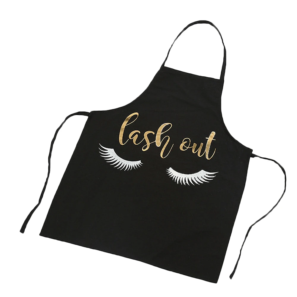 Lovely Bronzing Eyelash Pattern Kitchen Apron Women Adult Home Cooking Baking Cleaning Aprons Bibs Kitchen Tools Accessor
Lovely Bronzing Eyelash Pattern Kitchen Apron Women Adult Home Cooking Baking Cleaning Aprons Bibs Kitchen Tools Accessor