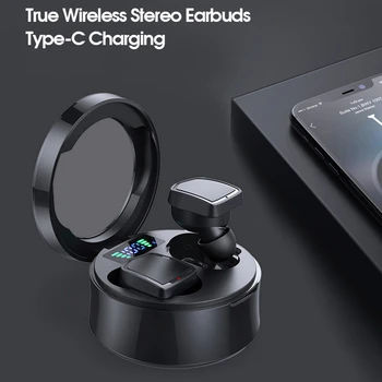 S30 TWS Stereo Sports Bluetooth v5.0 Earphones True Wireless Earpods With Type C Charging Box Headset Fit for Xiaomi iPhone 8/11
S30 TWS Stereo Sports Bluetooth v5.0 Earphones True Wireless Earpods With Type C Charging Box Headset Fit for Xiaomi iPhone 8/11