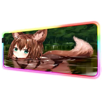 ZSUXTC Sexy Girl Fox RGB Demon Raccoon Pink KDA Otaku PC Game Must Speed Comfort LED Large Mouse Pad Study Office Pad LOL Desk
ZSUXTC Sexy Girl Fox RGB Demon Raccoon Pink KDA Otaku PC Game Must Speed Comfort LED Large Mouse Pad Study Office Pad LOL Desk