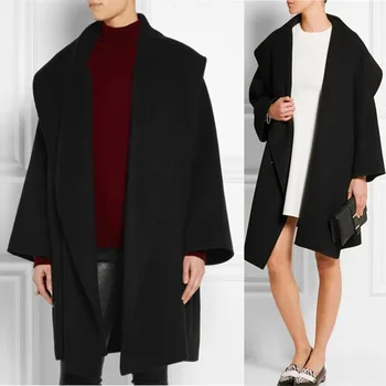 Loose long clothing women coat 2020spring new fashion Artificial wool coat jacket lace-up Turn-down Collar Sashes female clothes
Loose long clothing women coat 2020spring new fashion Artificial wool coat jacket lace-up Turn-down Collar Sashes female clothes