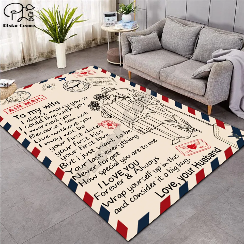 To My Wife Pattern Fashion Soft Flannel 3D Printed Rugs Mat Rugs Anti-slip Large Rug Carpet Home Decoration 10
To My Wife Pattern Fashion Soft Flannel 3D Printed Rugs Mat Rugs Anti-slip Large Rug Carpet Home Decoration 10