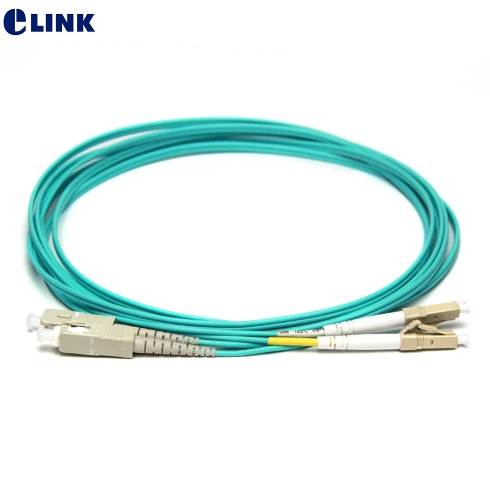 

10pcs LC-SC fiber optic patch cord 1M 2M 3M 5M 7M 10M Duplex OM3 cable SC-LC optical fibre jumper 2.0mm 3.0mm DX free shipping
