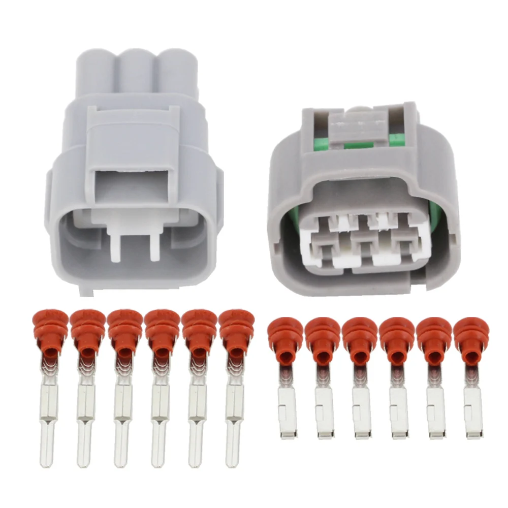 6 Pin Automotive Connector Waterproof Jacket Car Connector with Terminal 7282-7064-40 and 7283-7064-40, DJ7066Y-2.2-11/21 6P
6 Pin Automotive Connector Waterproof Jacket Car Connector with Terminal 7282-7064-40 and 7283-7064-40, DJ7066Y-2.2-11/21 6P