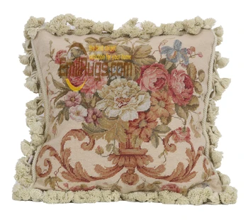 shabby needlepoint sofa cushion Handmade Decorative knot Cover Simple 
shabby needlepoint sofa cushion Handmade Decorative knot Cover Simple