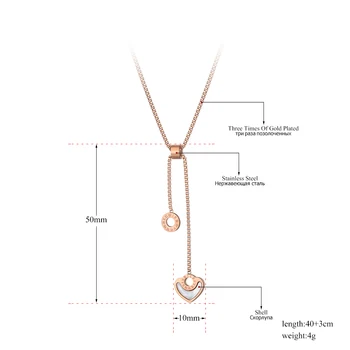 VA-23 Roman Numeral Circle & Heart Stainless Steel Women Wedding Necklace Jewelry Fashion Charm Shell Choker Necklaces
VA-23 Roman Numeral Circle & Heart Stainless Steel Women Wedding Necklace Jewelry Fashion Charm Shell Choker Necklaces