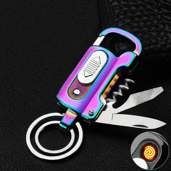 Portable Metal Keychain Bottle Opener Lighter Multi-function Key Ring Outdoor Waterproof Tool
Portable Metal Keychain Bottle Opener Lighter Multi-function Key Ring Outdoor Waterproof Tool
