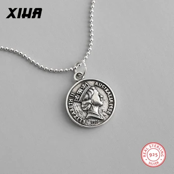 Chunky Disc Elizabeth Pendants for Women Vintage 925 Sterling Silver Ancient Coin Pendant without Necklace Jewelry
Chunky Disc Elizabeth Pendants for Women Vintage 925 Sterling Silver Ancient Coin Pendant without Necklace Jewelry