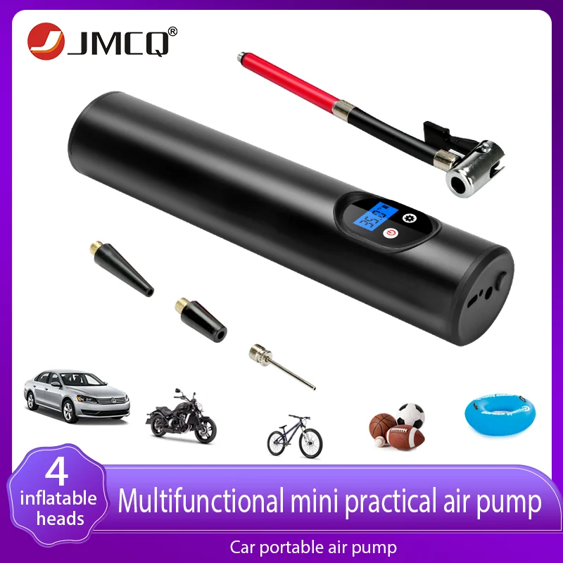 JMCQ Car Inflatable Pump Wireless Portable Handheld Inflatable Compressor LCD Digital Display for Car Bicycle Tires Balloons
JMCQ Car Inflatable Pump Wireless Portable Handheld Inflatable Compressor LCD Digital Display for Car Bicycle Tires Balloons