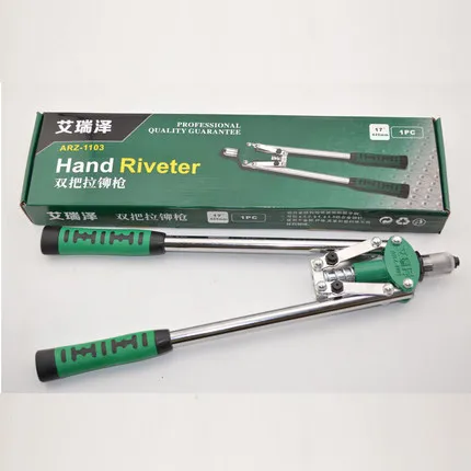Industrial-grade core-pulling rivet gun manually pull riveting gun riveting rob tong liu cap nut bases butyl tools lhamo gun
Industrial-grade core-pulling rivet gun manually pull riveting gun riveting rob tong liu cap nut bases butyl tools lhamo gun