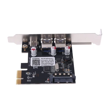 PCIE PCI Express to USB 3.1 Type-C 2 Port USB 3.0 Type-A Riser Expansion Card XXUC
PCIE PCI Express to USB 3.1 Type-C 2 Port USB 3.0 Type-A Riser Expansion Card XXUC