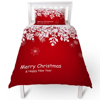 Merry Christams Happy New Year Duvet Cover Pillow Case Quilt Cover Set Bedclothes Single Bedding Sets For Bed
Merry Christams Happy New Year Duvet Cover Pillow Case Quilt Cover Set Bedclothes Single Bedding Sets For Bed