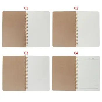 A5 Bullet Notebook Kraft Dot Grid Time Management Blank Book Spiral Journal Weekly Planner School Office Supplies
A5 Bullet Notebook Kraft Dot Grid Time Management Blank Book Spiral Journal Weekly Planner School Office Supplies
