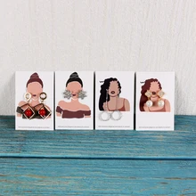 Beauty Pattern 6x9cm 100pcs/lot Jewelry Display Card Ear Studs Drop Earring Packaging Cards Holders 350g Paper Custom
Beauty Pattern 6x9cm 100pcs/lot Jewelry Display Card Ear Studs Drop Earring Packaging Cards Holders 350g Paper Custom
