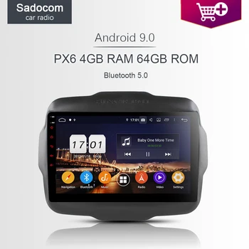 TDA7851 PX6 Android 10.0 For Jeep Renegade 2016 2017 4GB+32GB+8core Car DVD Player GPS Glonass map RDS Radio wifi Bluetooth TV
TDA7851 PX6 Android 10.0 For Jeep Renegade 2016 2017 4GB+32GB+8core Car DVD Player GPS Glonass map RDS Radio wifi Bluetooth TV