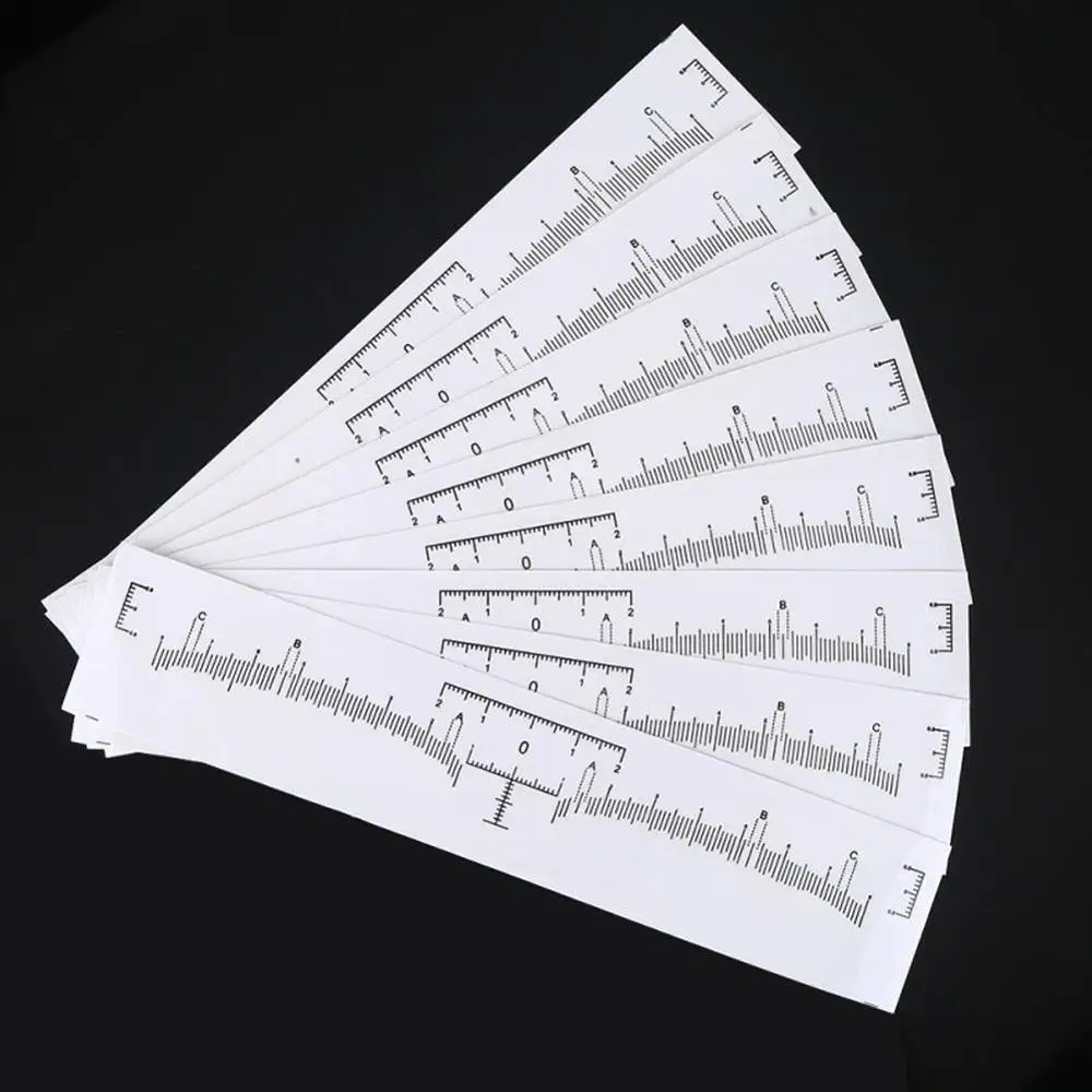 1 pc Reusable Semi Permanent Eyebrow Ruler Microblading Guide Ruler Metric Tool Eyebrow Tweezers Eyebrow Stencil Makeup
1 pc Reusable Semi Permanent Eyebrow Ruler Microblading Guide Ruler Metric Tool Eyebrow Tweezers Eyebrow Stencil Makeup