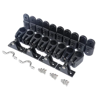 24Pcs/Set Universal Nylon Marine Boat Canopy Cover Bimini Top Deck Hinge Jaw Slide Eye End Fitting Hardware DIY Tool
24Pcs/Set Universal Nylon Marine Boat Canopy Cover Bimini Top Deck Hinge Jaw Slide Eye End Fitting Hardware DIY Tool
