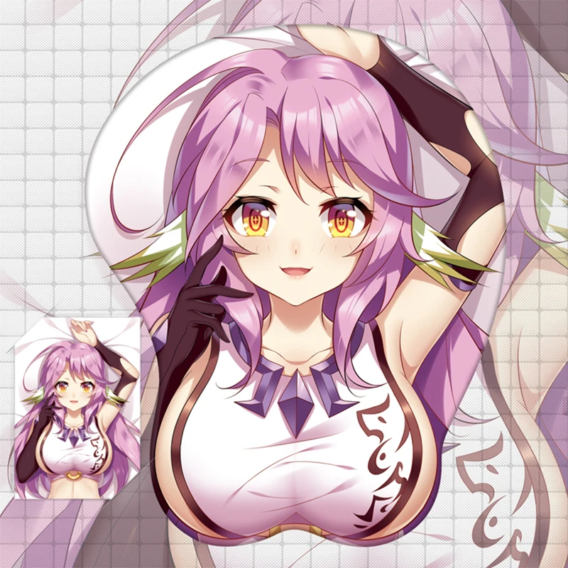 Anime Game No Game No Life Jibril 3D Soft Gel Gaming Mouse Pad Ergonomic Mousepad With Wrist Support
Anime Game No Game No Life Jibril 3D Soft Gel Gaming Mouse Pad Ergonomic Mousepad With Wrist Support