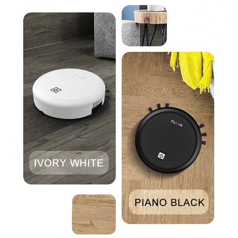 2000Pa 60 min work Robot Vacuum Cleaner USB Rechargeable Smart Sweeping Robot 3 In 1 Automatic Sweeper Vacuum Cleaner
2000Pa 60 min work Robot Vacuum Cleaner USB Rechargeable Smart Sweeping Robot 3 In 1 Automatic Sweeper Vacuum Cleaner