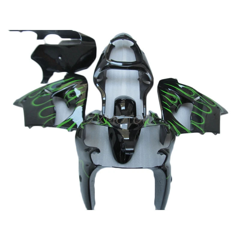 ABS Plastic Fairings Kits 100% Fit For Kawasaki Ninja ZX9R 2000 2001 Green Black Injection fairing zx9r 00 01 Moto Parts YU12
ABS Plastic Fairings Kits 100% Fit For Kawasaki Ninja ZX9R 2000 2001 Green Black Injection fairing zx9r 00 01 Moto Parts YU12