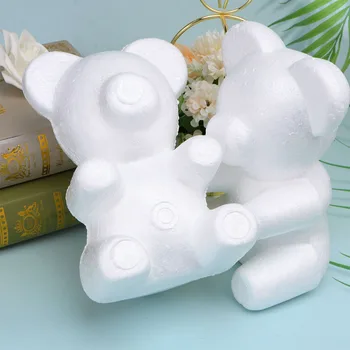 3pcs Foam Bear Model Adorable Embryo Model Foam Bear Mould White Craft Balls Modelling Styrofoam for Home Desktop DIY Decor (20c 
3pcs Foam Bear Model Adorable Embryo Model Foam Bear Mould White Craft Balls Modelling Styrofoam for Home Desktop DIY Decor (20c