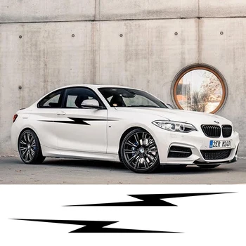 2PCS Car Stickers Universal Side Stripe Auto Racing Vinyl Film Decal Graphics Car DIY Sticker Car Styling Tuning Accessories
2PCS Car Stickers Universal Side Stripe Auto Racing Vinyl Film Decal Graphics Car DIY Sticker Car Styling Tuning Accessories