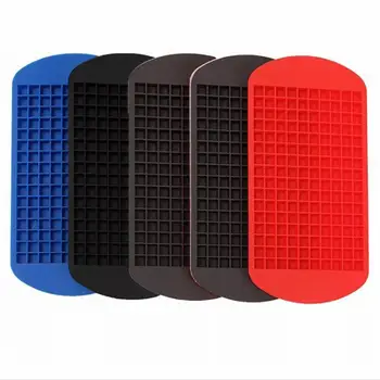 160 Grids Durable Silicone Square Ice Tray Cake Chocolate Jelly Mold Lightweight DIY Baking Tool Easy To Use 
160 Grids Durable Silicone Square Ice Tray Cake Chocolate Jelly Mold Lightweight DIY Baking Tool Easy To Use