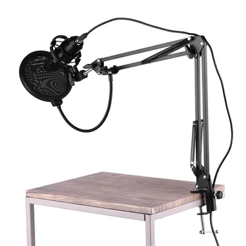 USB Professional PC Microphone Set Cardioid 192KHz/24Bit Noise-Cancelling Condenser Mic For Windows XP/Vista/7/8/10/Mac For Reco
USB Professional PC Microphone Set Cardioid 192KHz/24Bit Noise-Cancelling Condenser Mic For Windows XP/Vista/7/8/10/Mac For Reco