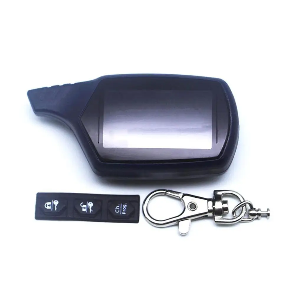 B6 B9 LCD Remote Control Keychain For Russian Vehicle Security Car Alarm System B9 B6 Key Chain Fob Engine Start
B6 B9 LCD Remote Control Keychain For Russian Vehicle Security Car Alarm System B9 B6 Key Chain Fob Engine Start