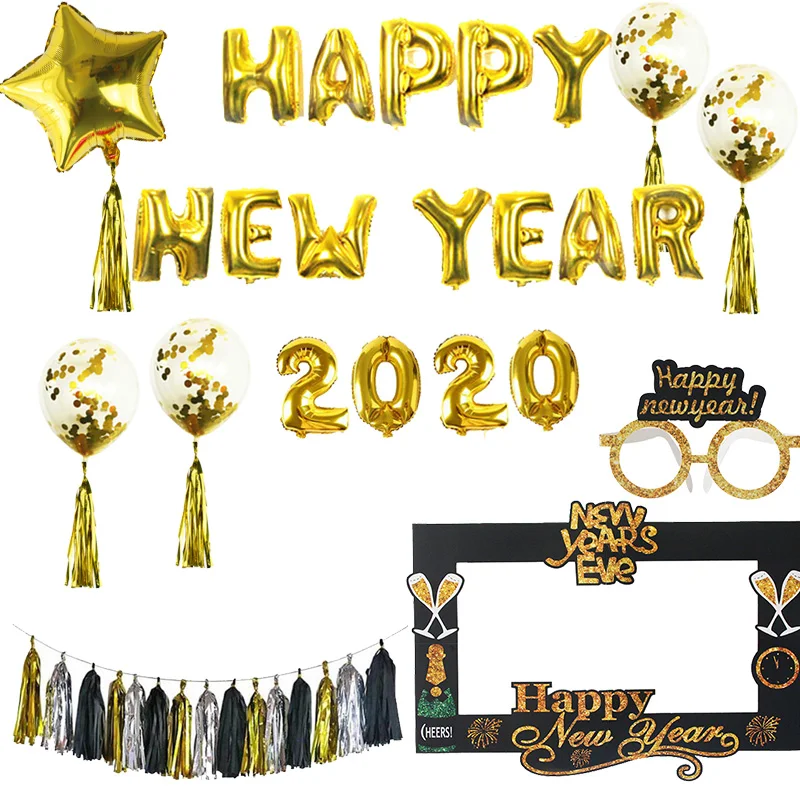 Cyuan 2020 New Year Party Decor Happy New Year Photo Booth Props Paper Photo Frame Props New Year Eve 2020 Number Balloons Decor
Cyuan 2020 New Year Party Decor Happy New Year Photo Booth Props Paper Photo Frame Props New Year Eve 2020 Number Balloons Decor