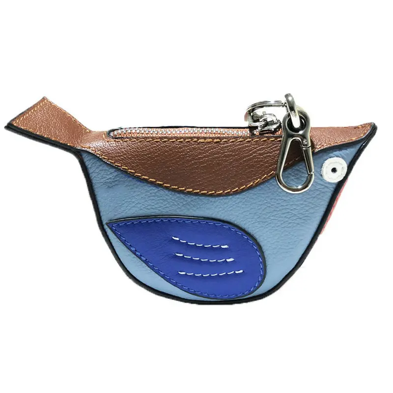 Genuine Leather Bird Coin Purse Crafted Cute Luxury Keychain Bag Pendant Girl's Mini Card Holder Animal Shaped Bag Custom Gift
Genuine Leather Bird Coin Purse Crafted Cute Luxury Keychain Bag Pendant Girl's Mini Card Holder Animal Shaped Bag Custom Gift