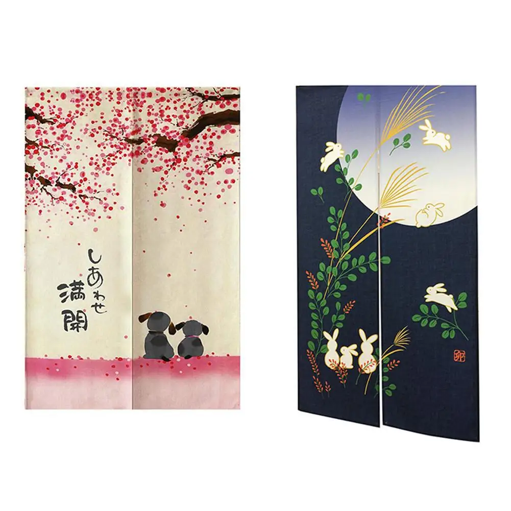 80x150CM Japanese Style Curtain Fabric Printing Curtains For Door And Window Home Decoration Protection From Sun Quick Delivery
80x150CM Japanese Style Curtain Fabric Printing Curtains For Door And Window Home Decoration Protection From Sun Quick Delivery